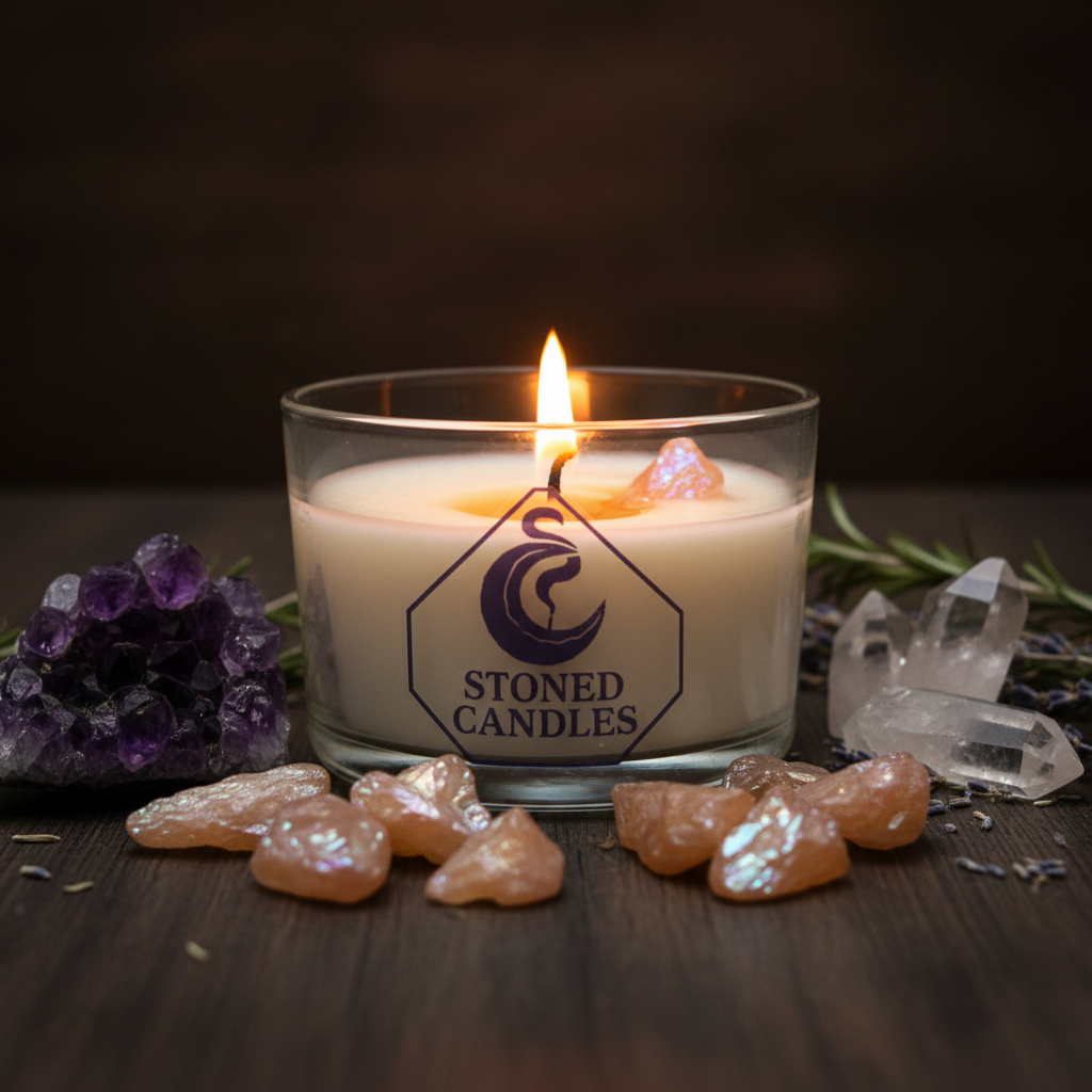 Champagne Aura - Open Votive Lit